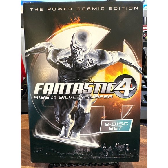 Fantastic 4 Rise Of The Silver Surfer 2 Disc Set Power Cosmic Action Adventure P - Picture 2 of 8